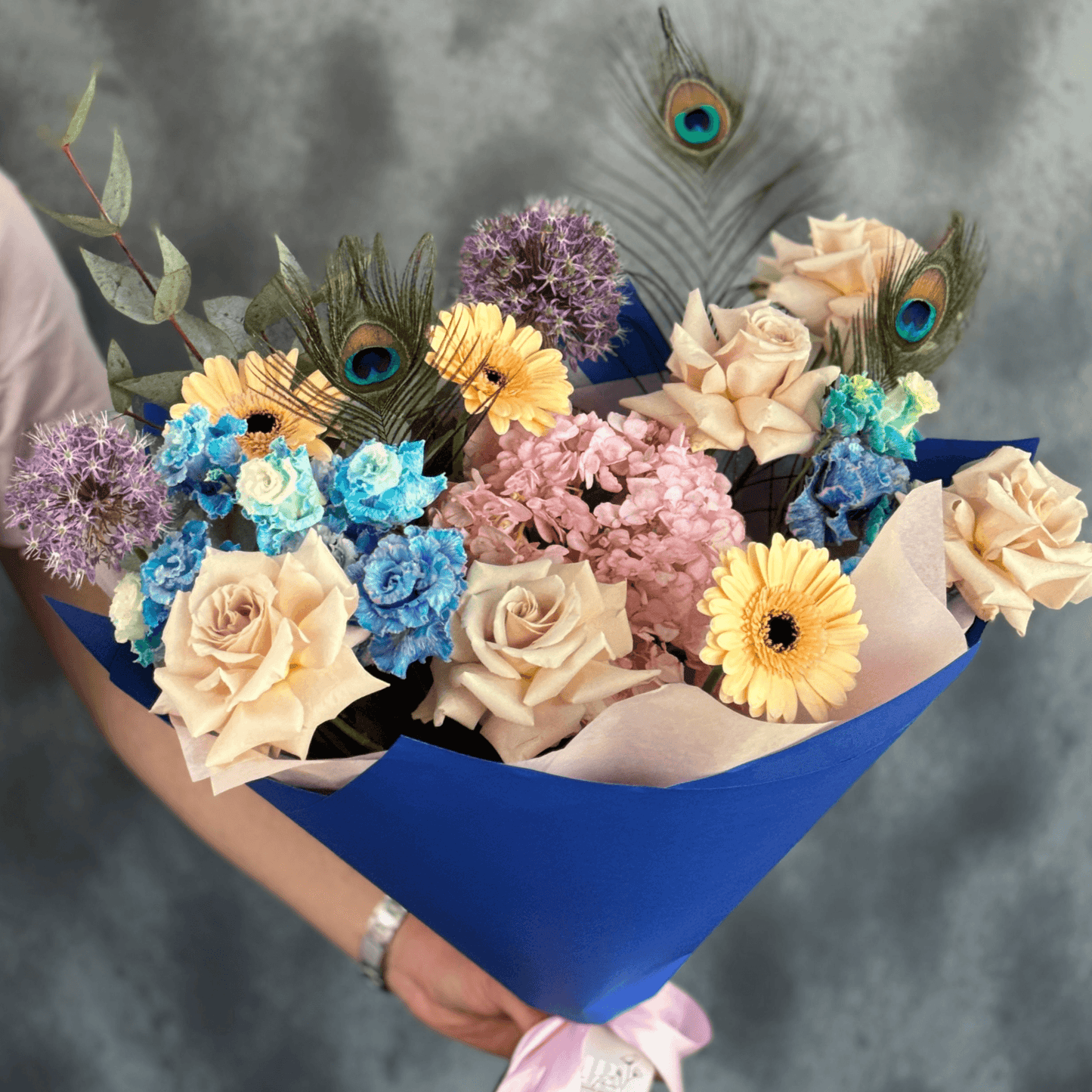 Buchet galben cu flori de vară – Eternal Sunshine, livrare Cluj