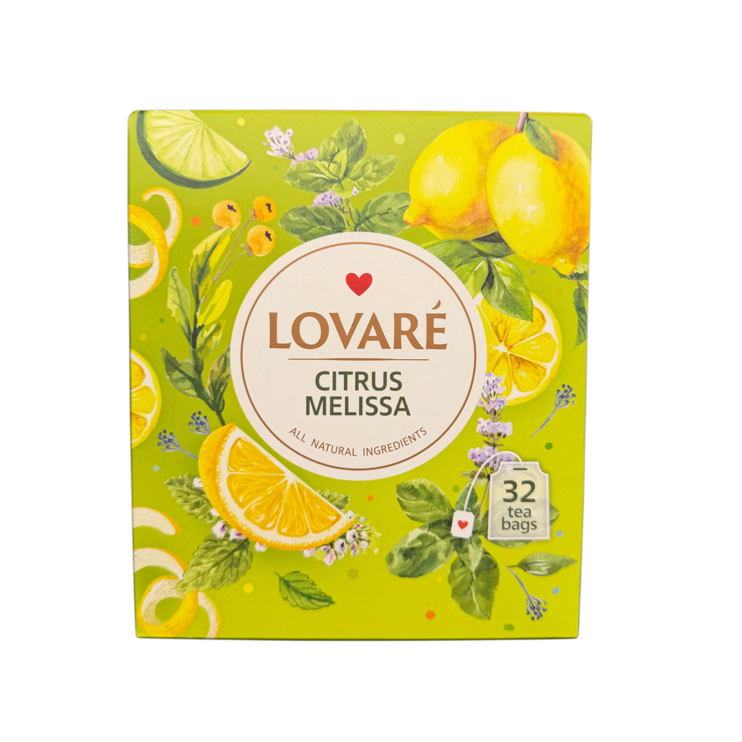 Ceai Lovaré Citrus Melissa 32 pliculețe – Mister Flower Cluj