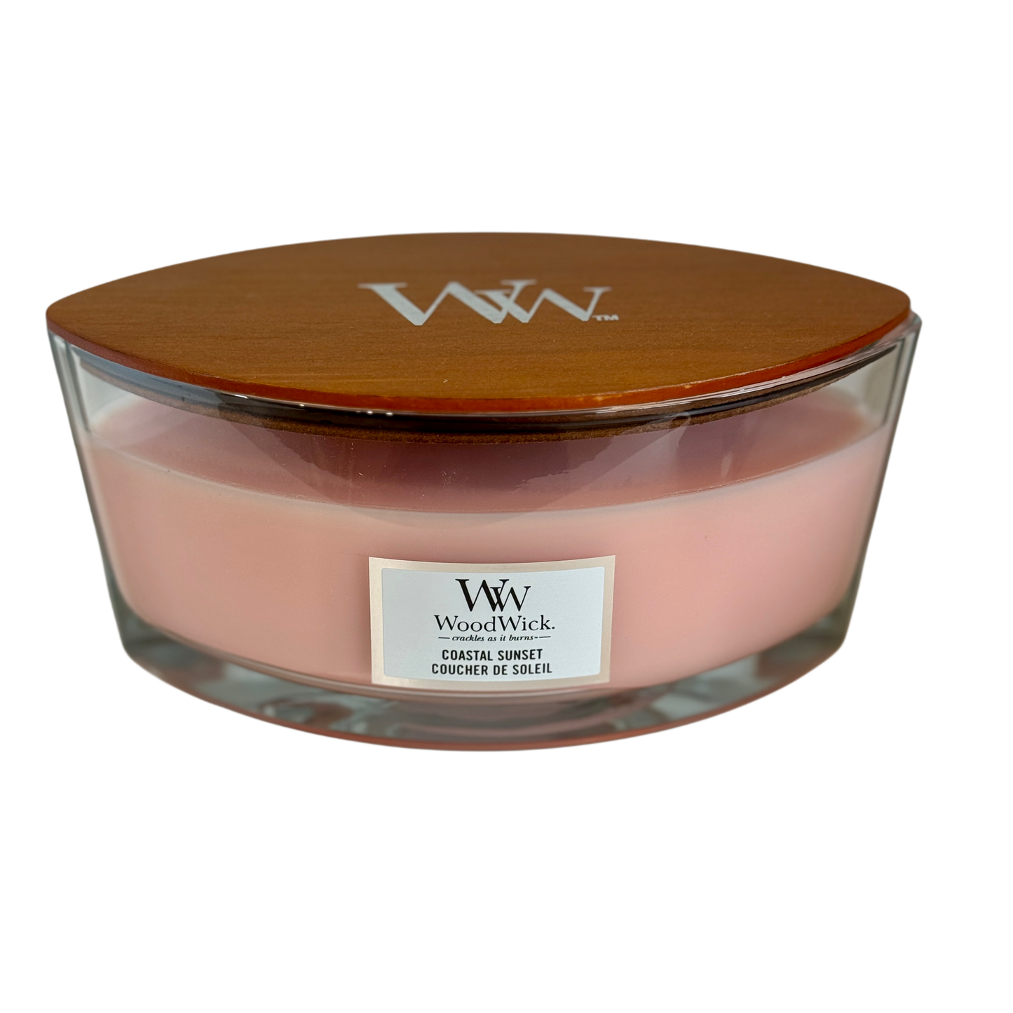 Lumânare Parfumată WoodWick Coastal Sunset Ellipse