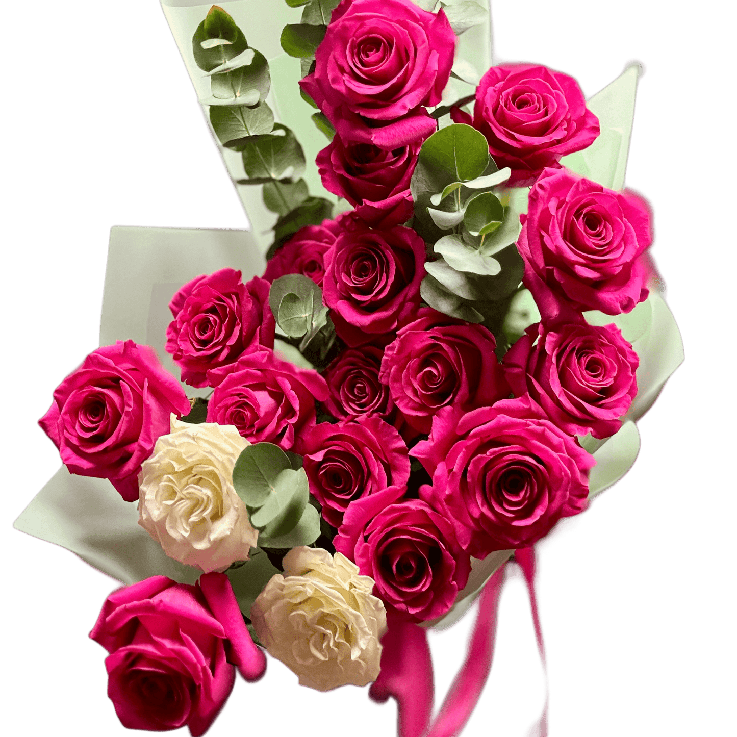 Buchet de trandafiri fucsia – Fuchsia Bloom livrare Cluj și Florești