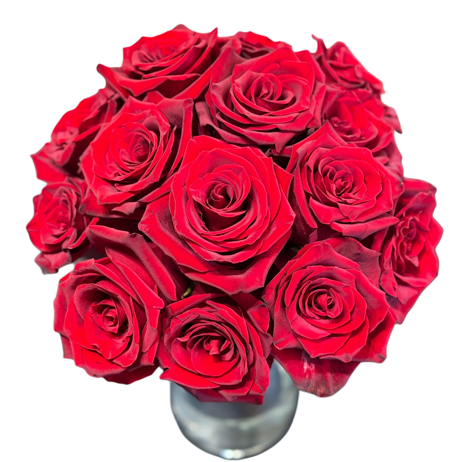 Buchet de mireasă cu trandafiri roșii, elegant și pasional – Florăria Mister Flower Florești Cluj