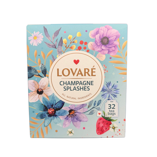 Ceai Lovaré Champagne Splashes 32 pliculețe – Mister Flower Cluj