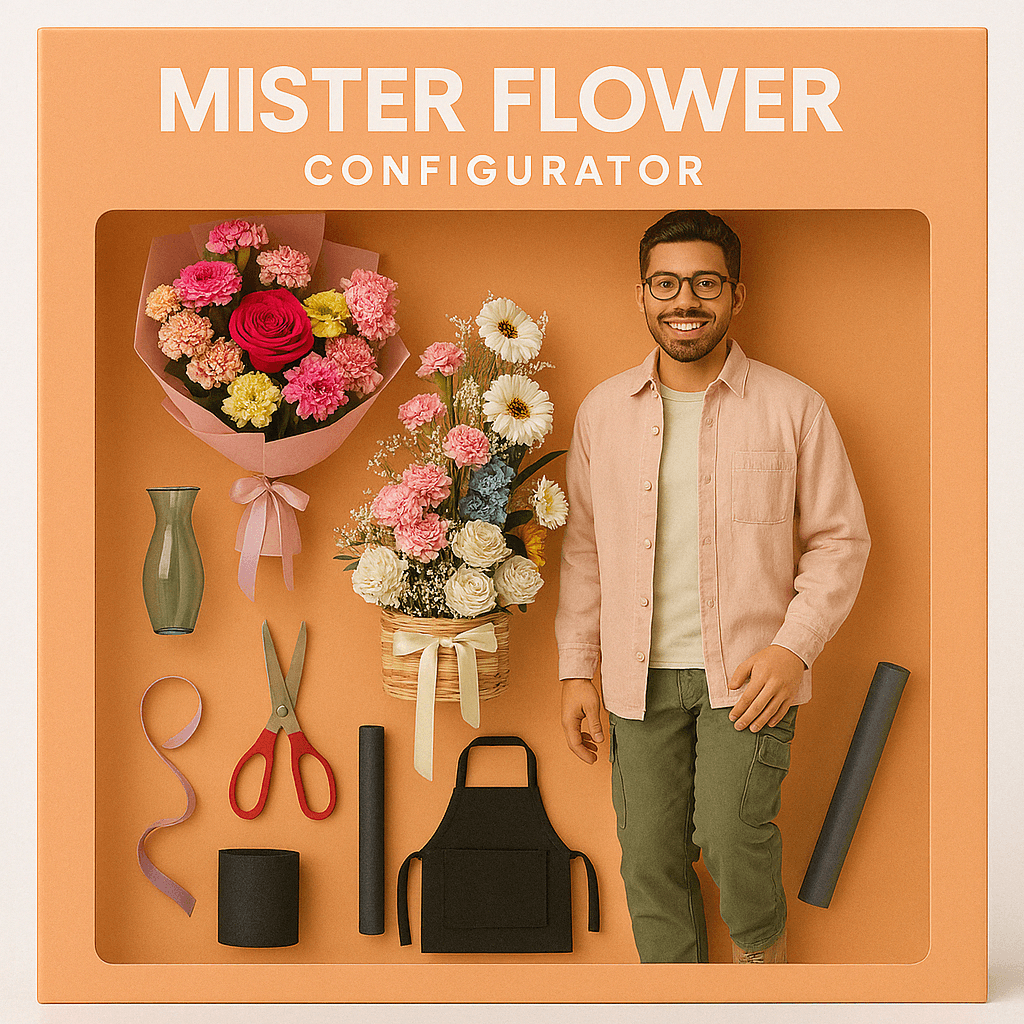 Buchet personalizat flori MisterFlower – creează aranjamentul perfect, livrare Cluj