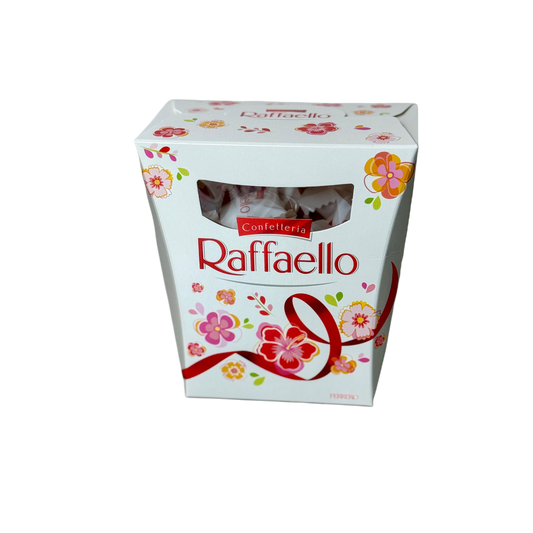 Cutie cu praline Raffaello – cadou dulce elegant pentru livrare în Cluj și Florești