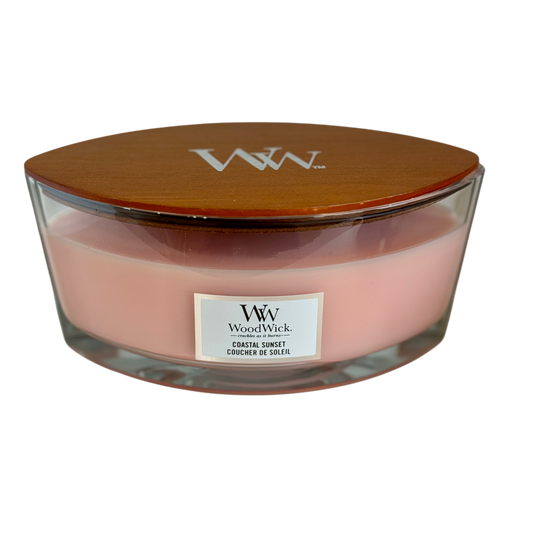 Lumânare Parfumată WoodWick Coastal Sunset Ellipse