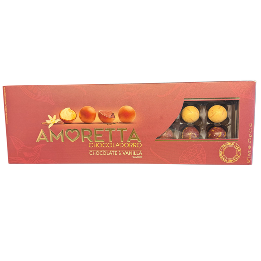 Praline Amoretta Chocoladorro Chocolate & Vanilla 173 g – Mister Flower Cluj