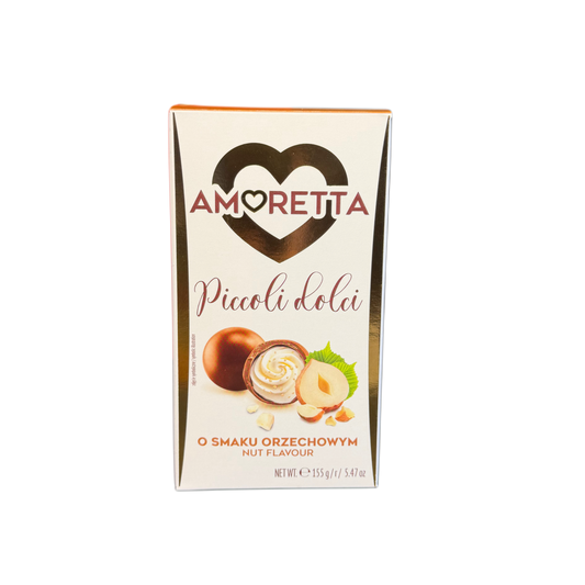 Praline Amoretta Piccoli Dolci cu aromă de alune 155 g