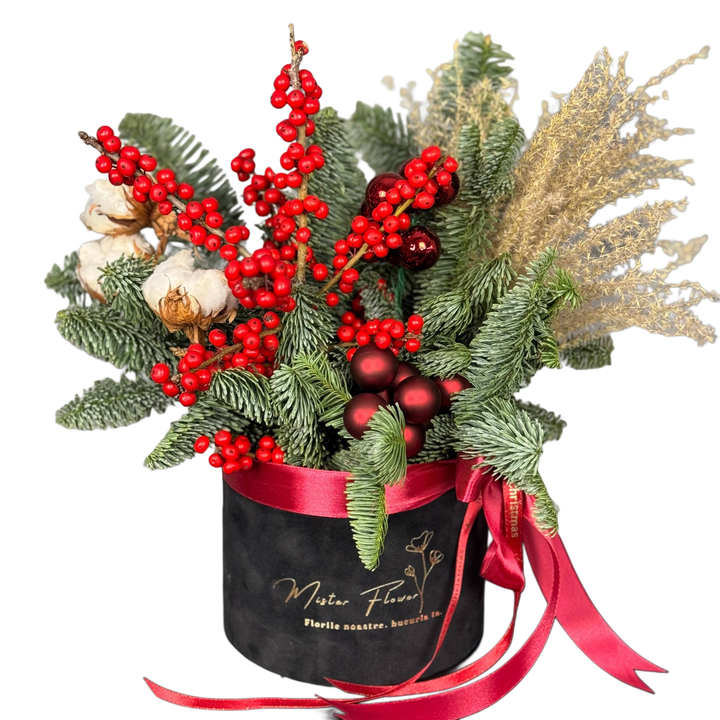 aranjamente de Crăciun naturale cu livrare în Cluj și Florești