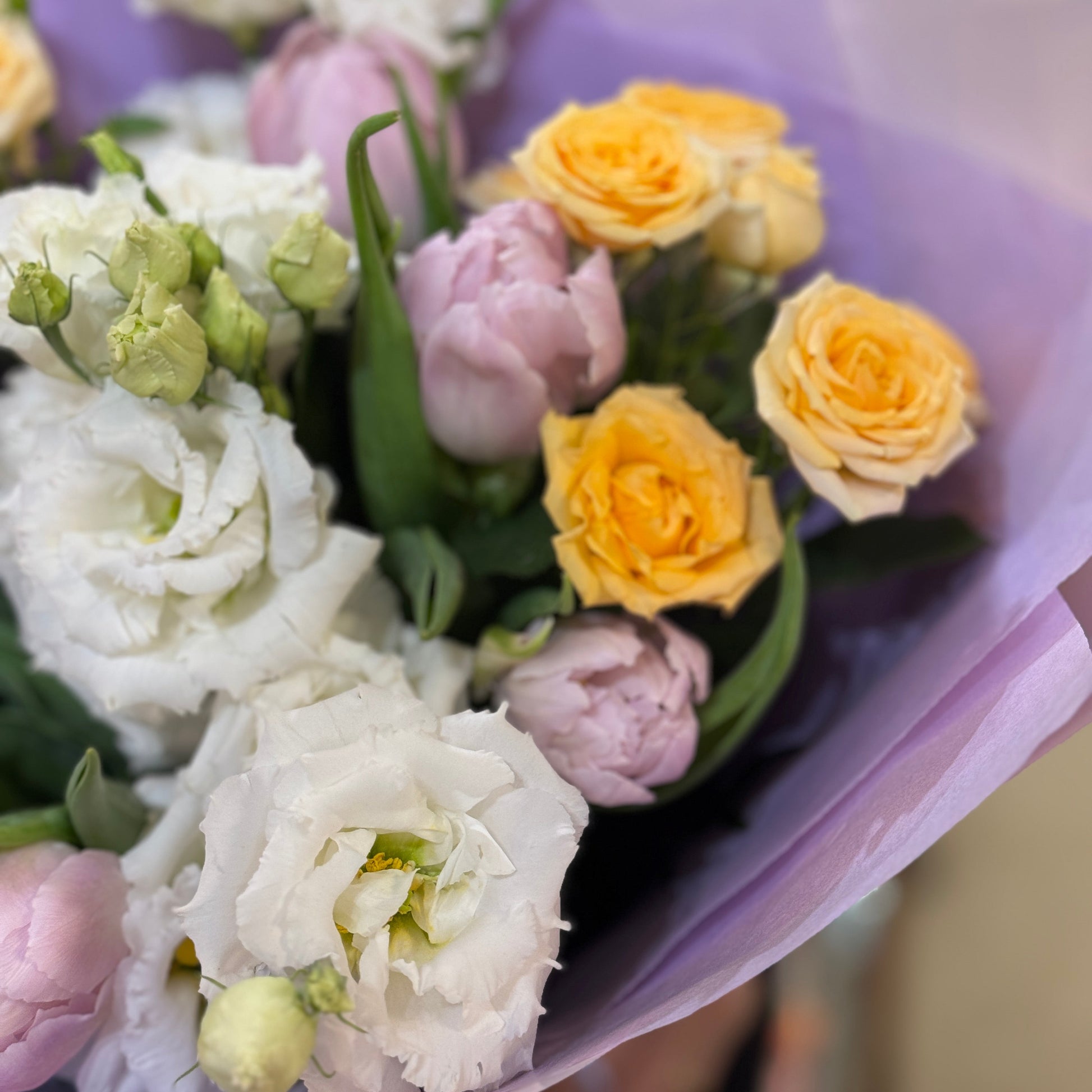 flori pentru 8 Martie și Valentine’s Day realizat de florăria Mister Flower din Florești