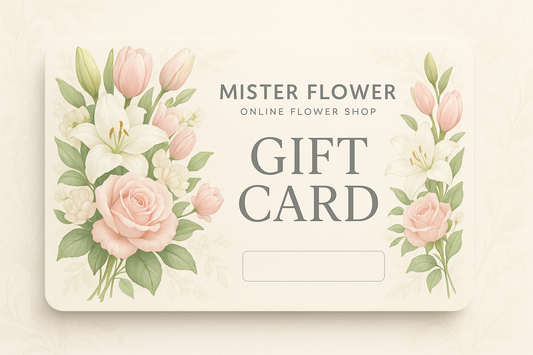 gift card mister flower